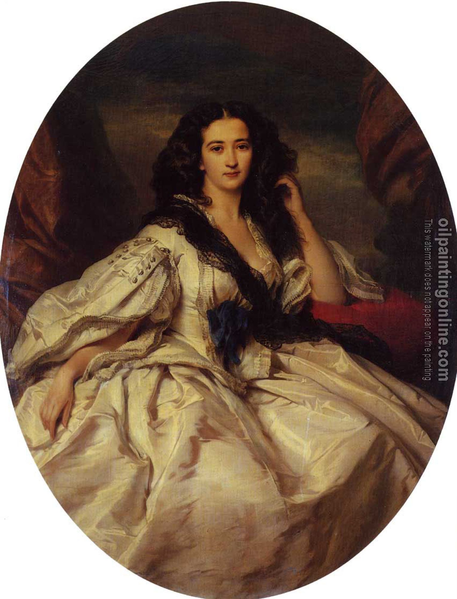 Winterhalter, Franz Xavier - Wienczyslawa Barczewska Madame de Jurjewicz